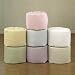 Pastel Pique Round Crib Bumper - Color Ecru