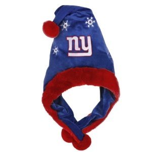New York Giants NFL Thematic Santa Hat