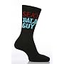 Mens 1 Pair SockShop Birthday Dare To Wear - Sexy Bald Guy - 7-11 Mens - Black