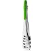 Art and Cook 12-Inch Cooking Tongs Zinc Positive Collection, Green
