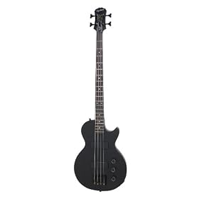Epiphone Les Paul Special Electric Bass Guitar, Black Satin