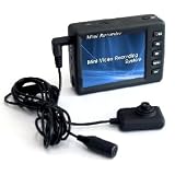 Wolfcom's High Quality Mini Body Worn Button Video Camera Recorder Unit w Color LCD Screen and Built-in Memory