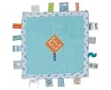 Label-Label comforter blue