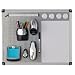 Deluxe MagneticO Desk Organizer Kit Whiteboard