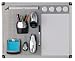 Deluxe MagneticO Desk Organizer Kit Whiteboard