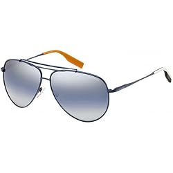 Tommy Hilfiger 1006/S Adult Sports Sunglasses - Blue/Azure Mirror Flash