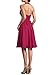 Huafeiwude Women's Knee Length Halter Dress Bridesmaid Dresses