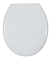 WENKO 109008100 WC-Sitz Aster - Kunststoffbefestigung variabel, Thermoplast, weiß