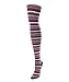 MeMoi Stripesation Cotton Blend Sweater Tights