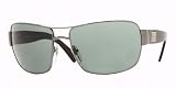 SALVATORE FERRAGAMO FE 1152 502/71 GUNMETAL/GRAY GREEN METAL SUNGLASSES.