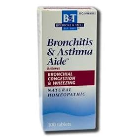 Boericke & Tafel Bronchitis & Asthma Aide, 100 Tabs