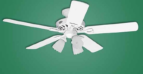 Sontera White Ceiling Fan With Remote Control