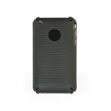CASETRONICS Black Stripe Hard Shell Case for Apple iPhone 3G / 3GS