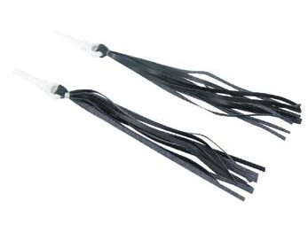 Bike | Bicycle Streamers Vinyl Black- Like Leather