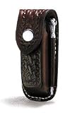 Swiss Army 33212 X-Large Zermatt Pouch, Leather, Brown w/Steel