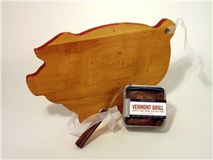 JK Adams HOL-PIG Novelty Pig Bread and Oil Board 3-pc.