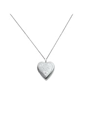 Sterling Silver 20mm MOM Heart Locket