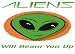 ALIENS Will Beam You Up Mug (Various Sizes & Colors Available)