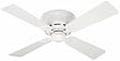 HUNTER 23866 42" WHT LW PROF II FN