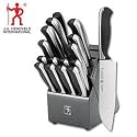 J.A. Henckels International Fine Edge Synergy 17-Piece Knife Set with Block
