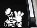 Goofy Waving Disney Car Window Decal Sticker -SG0002- 6"L