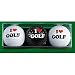 Golfball-Set I love Golf
