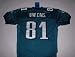 Terrell Owens Philadelphia Eagles Authentic Reebok NFL Football Jersey (Green)
