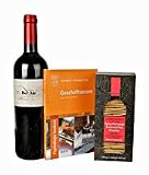 Business Style Guide f�r Gourmets - Gourmondoset mit Ratgeber, Rotwein und Crackern