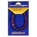 Heart Millefiori Glass Bead, 7 In. Strand