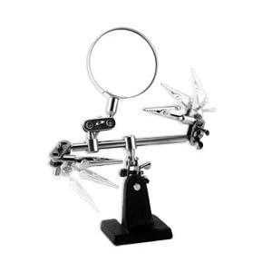 Helping Hands with Magnifying Glass Helping Hands with Magnifying Glass