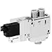 SMC VQ1460-5M-N7 valve, dbl sol, body pt (dc)