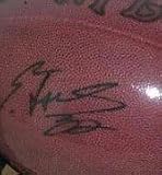 Edgerrin James Autographed Wilson NFL Football