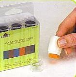 Plaid Crafty Dye Ink Dauber 6 Color Set BRIGHTS (29975) For Scrapbooking, Card Making & Craft Projects