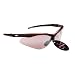 RayZor Professional Lightweight Dark Red UV400 Sports Wrap Golf Sunglasses, With a Smoked Mirrored Anti-Glare Lens