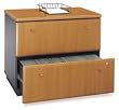 Natural Cherry Finish Lateral File Cabinet by Bush Furniture