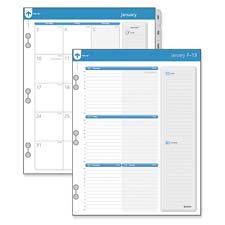 At-A-Glance 47930 Weekly-Monthly Refill For Outlink Oranizer, 8-1/2 X 11