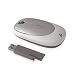 PC Hardware : Kensington Ci75m Wireless Notebook Mouse in White with Silver - K72298US