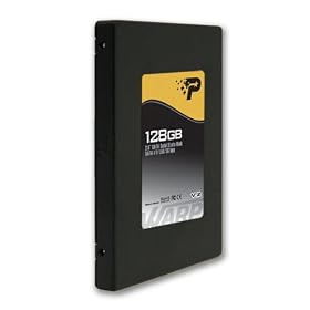 Patriot PE128GS25SSDR Warp Series Extreme Performance 128GB SATA II 2.5-Inch Solid State Drive (Black)