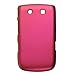Premium Hot Pink Magenta Rubberized Hard Crystal Snap-on Case Cover for Blackberry Torch 9800 thumb