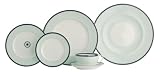 Thomas O'Brien Marielle Celadon 5 Piece Fine Bone China Dinnerware Set