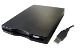 3.5" Usb Floppy Disk Drive 1.44mb, Black - Windows 7 Compatible