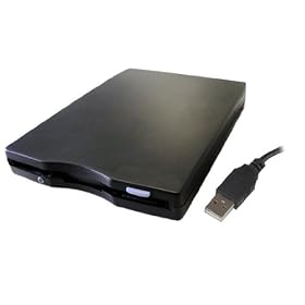3.5" USB Floppy Disk Drive 1.44Mb, Black - Windows 7 Compatible