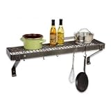 Enclume Bookshelf Pot Rack