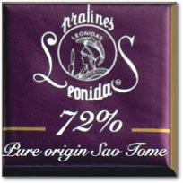 Leonidas Belgian Chocolates: 1 lb Napolitain 72% Pure Origin Sao Tome Squares