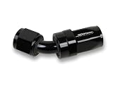 Sniper 10201063 Black -6AN 45 Degrees Swivel Hose End