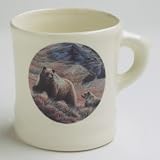 Col. Conk BEAR Shaving Mug with Shave Soap