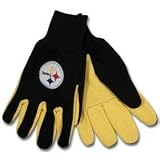 Pittsburgh Steelers Jersey Dot Work Gloves