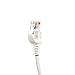 Ethernet Patch Cable - Woodsam (TM) - White - 25 FT - CAT5 RJ45 Computer Networking Cord - Local Area Network - LAN - Professional Gold Plated & Shielded Cable