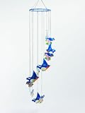 Outdoor Living : Bluebird Spiral Chime - Wind Chime