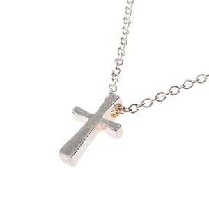 Small Silver Dipped Cross